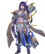 Artwork of Unrivaled Dawn Altina from Fire Emblem Heroes by Akka.