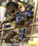 Artwork of Beowolf in Fire Emblem 0 (Cipher) by Homazo.