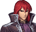 Michalis, as he appears in Shin Monshō no Nazo ~Hikari to Kage no Eiyū~.