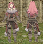 Modelo 3d de Hilda (Forajido) Three Houses.