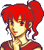 Anna's portrait in Fire Emblem: The Sacred Stones.