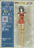 Eda as seen in the Fire Emblem Trading Card Game