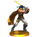 Ike's Ex Trophy fromfrom Super Smash Bros. for Nintendo 3DS.