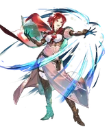 Monica en Fire Emblem Heroes por Yo Kanzawa.