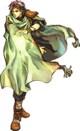 Saleh's artwork from Fire Emblem: The Sacred Stones.