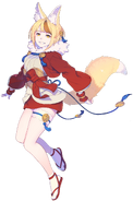 Artwork de Selkie en Fire Emblem Heroes por Enkyo Yuichiro.