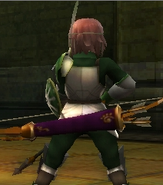 The complementary quiver of Yewfelle, as it is depicted attached to Noire's back in Awakening.