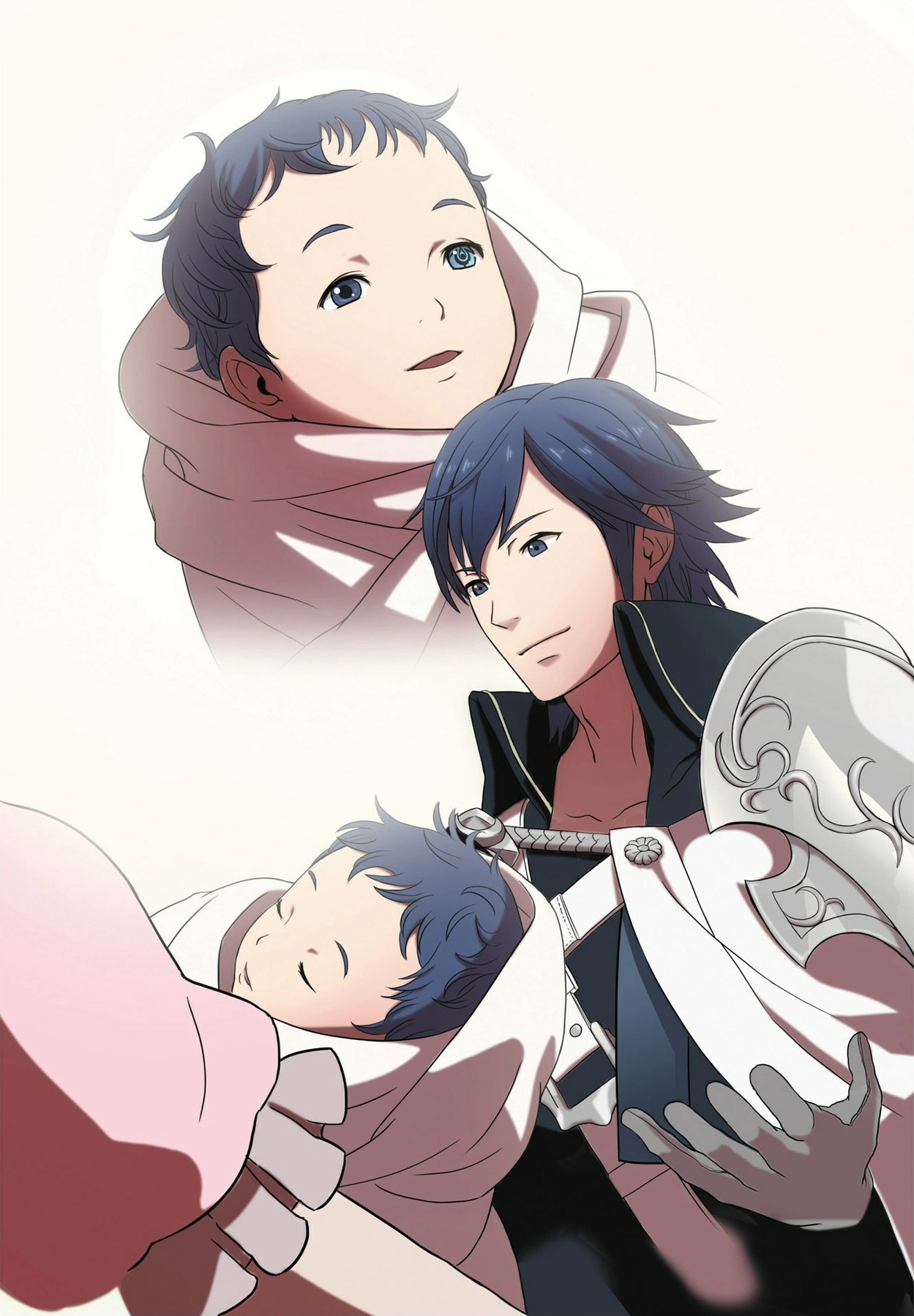 Chrom and Baby Lucina