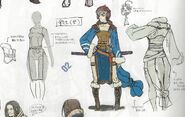 Concept artwork of the female variant of the Myrmidon class from Awakening.