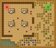The battle map of Law's End from Paralogue 13.