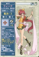 Phina, as she appears as a Level 10 Dancer in the sixth series of the TCG.