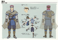 Concept artwork of the Mercenary class from Echoes: Shadows of Valentia.