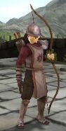 Battle model of a generic enemy Archer from Echoes: Shadows of Valentia.