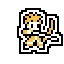 Claude's 8-bit sprite accessory from Heroes.