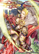 Artwork of Vaida in Fire Emblem 0 (Cipher) by Yoneko.