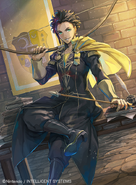 Artwork of Claude in Fire Emblem 0 (Cipher) by BISAI.