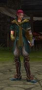 Shinon's in-game battle model as a Sniper in Path of Radiance.