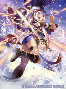 Artwork of Tailtiu in Fire Emblem 0 (Cipher) by Kokon Konfuzi.