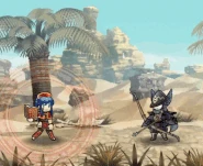 Lilina casting Bolganone in Heroes.