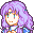 Florina's mini portrait in Fire Emblem: Rekka no Ken.