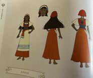 Concept art of Anisse.