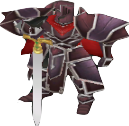 The Black Knight's overworld model in Radiant Dawn.