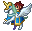 FE14 Deere Falcon Warrior Map Sprite (Hinoka)