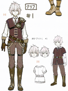 Concept artwork of Kliff from Echoes: Shadows of Valentia.