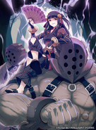 Artwork of Rhajat in Fire Emblem 0 (Cipher) by 40hara.