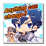 Sticker of Chrom from Dragalia Lost.