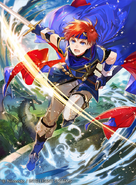 Artwork of Roy in Fire Emblem 0 (Cipher) by Hatori Kyoka.