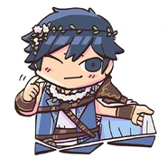Chrom from the Fire Emblem Heroes guide.