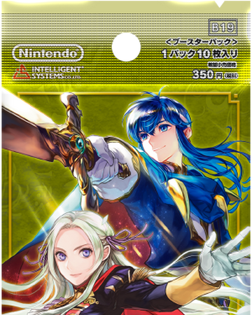 Fire Emblem 0 Cipher Marker Trading Card Corrin Female FOIL B19 Box Card Fates