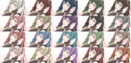 Possible hair colors for Severa with Robin as her father (confession).