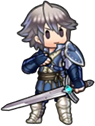 Inigo's sprite in Heroes.