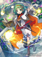 Artwork of Tina in Fire Emblem 0 (Cipher) by Kawasumi.