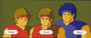 FE1 Bord Cord Barst.png (664 kB) Artwork de Bord, Cord y Barst de Shadow Dragon & the Blade of Light.