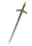 Artwork of the Master Sword from TearRing Saga: Utna Heroes Saga.