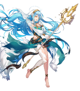 Artwork of Resplendent Azura from Fire Emblem Heroes.