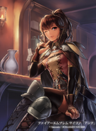 Artwork of Anna for Fire Emblem 0 (Cipher) by cuboon.