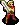 Map sprite of the enemy variant of the Mercenary class from the DS titles.