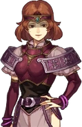 Generic portrait of the female Mage class from Echoes: Shadows of Valentia.