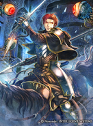 Artwork of Seth in Fire Emblem 0 (Cipher) by Tomohide Takaya.