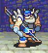 Bartre as a Warrior with a Bow in The Blazing Blade.