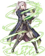 Artwork of female Robin from Fire Emblem Heroes by Ueda Yumehito.