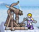 Klein operating a Ballista in Binding Blade.