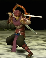 Lukas' battle model as a Dread Fighter in Echoes: Shadows of Valentia.