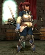 Anna's battle model as a Sniper in Awakening.