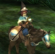 Miriel's battle model as a Troubadour in Awakening.