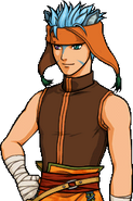 Retrato de Ranulf en Path of Radiance.